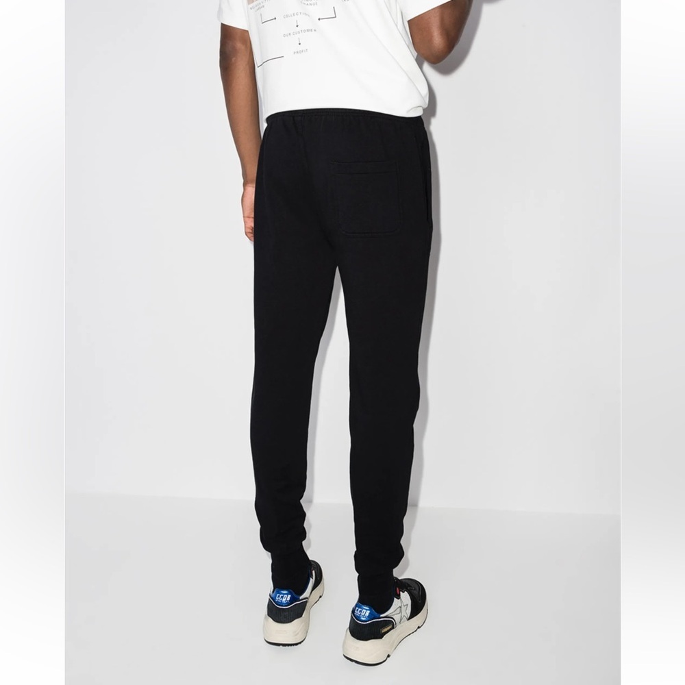 Maison Kitsuné Chillax Fox Dark Blue tapered track pants Size Small - Picture 6 of 13